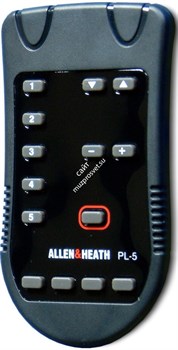Allen&Heath PL-5 Пульт дистанционного управления, 11 кнопок для PL-4 и PL-11 - фото 132118