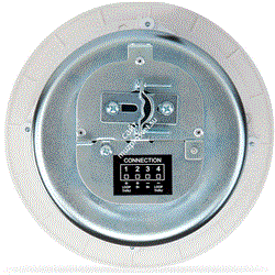AC-C4T / Потолочная акустическая система 4", 16Вт, 70-16000Гц,  70-100В/8Ом, белый цвет / QSC - фото 132173