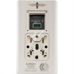 AD-S4T-WH / Настенная акустическая система  4"+0,75", 50 Вт, 68 – 20kHz,  70/100V и 8Ом, белый / QSC - фото 132291