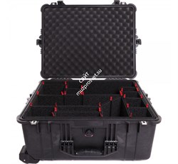 Защитный кейс Peli 1610 с жесткими перегородками TrekPak - фото 133699