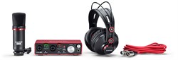 FOCUSRITE Scarlett 2i2 Studio 2nd Gen студийный комплект (Scarlett 2i2 2nd Gen, наушники, микрофон, ПО, микрофонный кабель). - фото 133787