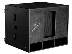 Xline 1888B Субвуфер пассивный, 2x18" динамика, 1200 Вт RMS, 2400 Вт пик, 4 Ом, частота 30-150Гц - фото 140893
