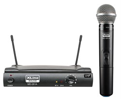 Xline MD-261A Радиосистема одноканальная с ручным передатчиком, фикс. частоты UHF 470-865мГц - фото 141053