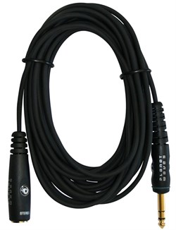 Planet Waves PW-EXT-HD-20 Кабель-удлинитель для наушников jack(female)- jack(male), витой, 6м - фото 141925