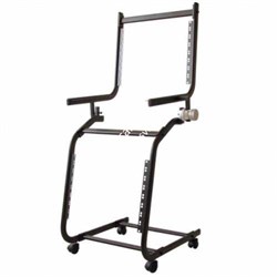 BESPECO Rack-M24 Стойка рэковая напольная 8+8+8U из стали с колесиками и механизмом CROCODILE SISTEM - фото 142116