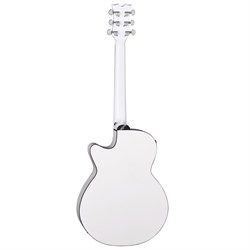 DEAN AX PE CWH - электроакустическая гитара с вырезом, цвет белый - фото 145975