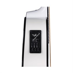 DEAN AX PE CWH - электроакустическая гитара с вырезом, цвет белый - фото 145977