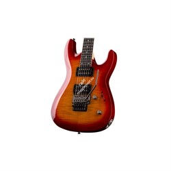 DEAN C350F TAB - электрогитара, серия Custom, 24 лада, 25 1/2, HH, 1V+1T, Floyd Rose, цвет янтарный - фото 145982