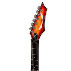 DEAN C350F TAB - электрогитара, серия Custom, 24 лада, 25 1/2, HH, 1V+1T, Floyd Rose, цвет янтарный - фото 145984