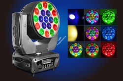 INVOLIGHT LEDMH1915ZW - голова вращения (WASH), LED 19x 15 Вт RGBW, DMX-512 - фото 149004