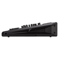 RCF 	F 12XR	Микшерный пульт, 6 микрофонных входов, 4 стерео входа, 2 AUX/FX посылов, процессор эффектов, компрессор на 4-х микрофонных входах, 3-полосн./2-полосн. EQ, USB вход/выход, мастер выход XLR, одна подгруппа, MUTE, PFL, фэйдеры 60 мм, внутренний Б - фото 149340