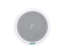 DSPPA DSP-3154EN Потолочный громкоговоритель с противопожарным колпаком 10 /5/ 2,5 Вт. Диапазон частот - 180-16000 Гц.  Цвет - белый - фото 150291