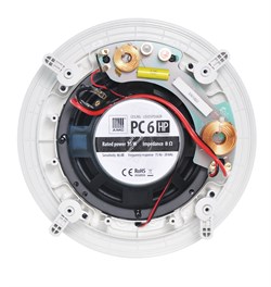 AMC PC 6HP Громкоговоритель потолочный 6.5", 35 Вт, 75 - 20000 Гц, белый - фото 150330
