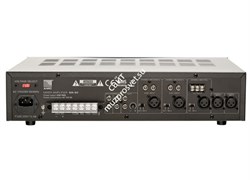 AMC MA 240 Микшер-усилитель  240 Вт\100В, 5 микр. входа (фантомное питание),  3 AUX, TEL. 50Гц-20000Гц. Питание 220В/24В., 1шт. в коробке: 49х40х17см. - фото 150480