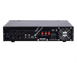 DSPPA MP-1000P Микшер-усилитель 350 Вт\100В, 3 микр., 2 Aux входа, 1  Aux вых., питание 220В - фото 150509