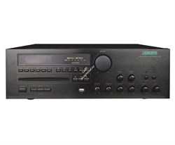 DSPPA MP-7812 Комбинированный микшер -усилитель 120 Вт\100В, 2 зоны 4 микр., 1 Aux вход, фантомное питание, цифровой AM/FM тюнер, CD/DVD/VCD/MP3/MP4 -плеер, USB-порт, функция приоритетов, видео выход. Пульт ДУ. Питание 220-240В - фото 150553