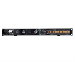 DSPPA DA-2250 2-канальный цифровой трансляционный усилитель мощности , 2х250 Вт-70В/100В,  Питание AC 220В/ DC 24В. Высота 1U - фото 151903