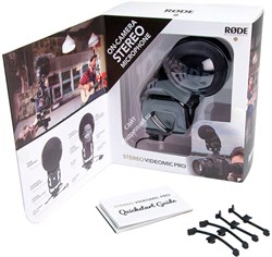 RODE Stereo VideoMic стерео накамерный микрофон  для использования совместно с цифровыми видеокамерами, диаграмма направленности: суперкардиоида, частотный диапазон: 40Гц-20кГц, выходной импеданс: 200 Ом, сигнал/шум: 74 дБ (1 кГц на 1 Па), эквивалентный ш - фото 152827