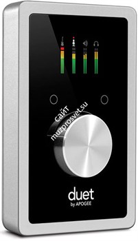 Apogee Duet интерфейс USB мобильный 6-канальный (2x4 аналог) для Windows и Mac. 2 микр. предусилителя, выход на наушники. Вх/вых MIDI, 192 кГц. Питание от шины USB - фото 152963
