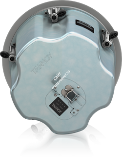 Tannoy CMS 803DC BM Потолочная АС с технологией Dual Concentric, 8", 47-30000Гц (+/-3дБ), коническая направленность 90 град., 16Ом 90/180/360Вт, 70/100В до 60Вт, 92дБ/1Вт/1м, установочное отверстие 295мм, диаметр 319мм, глубина 327,7мм, вес 8,5кг, белый - фото 153099