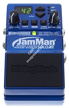 Digitech JamMan Solo XT стерео лупер для гитары. Запись до 35 минут во встроенную память. MicroSDHC card слот - запись до 16 часов. - фото 153199