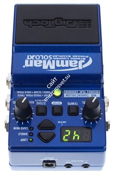 Digitech JamMan Solo XT стерео лупер для гитары. Запись до 35 минут во встроенную память. MicroSDHC card слот - запись до 16 часов. - фото 153201