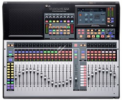 PreSonus StudioLive 32SX цифровой микшер, 38 кан.+8 возвратов, 24+1 фейдер, 38 аналоговых вх/27вых, 4FX, 4GROUP, 16MIX, 4AUX FX, USB-audio, AVB-audio, AES/EBU out - фото 153292