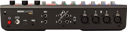 RODE Caster Pro цифровая студия для интернет-вещания и Podcast с процессором эффектов, вход: 4 микрофонных канала, фантомное питание +48В,  3 стерео канала  - USB, аналоговый стерео джек 3,5 мм, Bluetooth, выход 2 х балансных ждека 6.3 мм, 4 выхода на нау - фото 153299