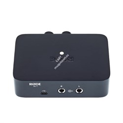 RODE AI-1 одноканальный USB аудиоинтерфейс с комбо XLR/инструмент. входом. Высококачественный усилитель для наушников и балансный TRS Jack выход - фото 153384