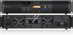 Behringer NX6000 усилитель 2-канальный. Мощность пик. 2 x 3000Вт•4?/1600Вт•8?, Speakon/комбо-XLR, кроссовер - фото 153453