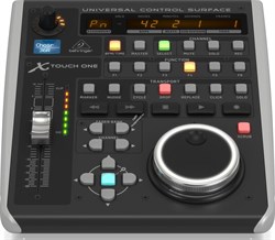 Behringer X-TOUCH ONE миниатюрный многофункциональный USB- контроллер для управления функциями ПО для звукозаписи в ручном режиме - фото 153571