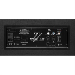 FBT SUBLINE 112SA - активный сабвуфер, 700 Вт RMS,42 Гц - 140 Гц, 129 дБ SPL - фото 154839