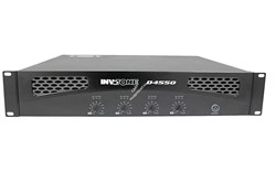 INVOTONE D4550 - четырехканальный усилитель мощности, класс D, 4*340Вт RMS/ 8 Ом, 4*550Вт RMS /4 Ом. - фото 154862