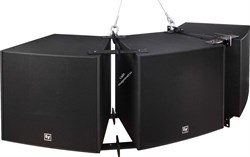 Electro-Voice EVH-1152D/43-BLK Двухполосный коаксиальный громкоговоритель. 15'. 8 Ом, 500/2000W, 40° x 30°, EVCOAT, черный - фото 154905