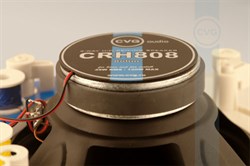 Встраиваемая двухполосная потолочная акустическая система Hi-Fi класса, 45W RMS/120V max, 8ohm, круглая, белая - фото 155100