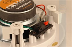 Встраиваемая потолочная двухполосная акустическая система, 30W / 16ohm, фильтр 2-го порядка, круглая, белая - фото 155134