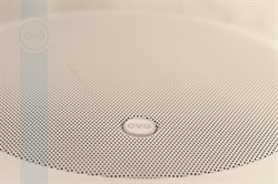 Встраиваемая потолочная двухполосная акустическая система, 40W / 16ohm, фильтр 2-го порядка, круглая, белая - фото 155139
