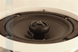 Встраиваемая потолочная двухполосная акустическая система, 40W / 16ohm, фильтр 2-го порядка, круглая, белая - фото 155144