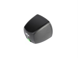 Миниатюрная 3” (73,5мм), настенная, широкополосная АС, 6W/100V, цвет черный - фото 155572