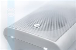 Настенная двухполосная экономичная акустическая система для 100V линий, 2/4/8/16W/off, IP44, цвет белый - фото 155599