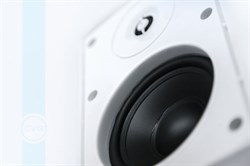 Настенная двухполосная экономичная акустическая система для 100V линий, 2/4/8/16W/off, IP44, цвет белый - фото 155601