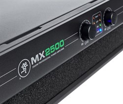 MACKIE MX2500 усилитель мощности 2 х 500Вт @ 8 Ом, 2 х 750Вт @ 4 Ом, 1 х 1500Вт @ 8 Ом (мостовой режим) - фото 155720