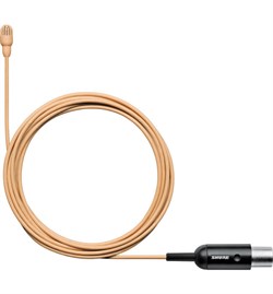 SHURE TL46T/O-MTQG Петличный всенаправленный мирофон TwinPlex, естественная передача звука, высокая чувствительность, кабель 1.6 - фото 155737