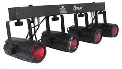 CHAUVET-DJ 4 Play2 комплект из 4 светодиодных эффектов `лунный цветок` на Т-образной перекладине - фото 155773
