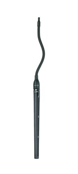 SHURE MX202B/MS суперкардиоидный миниатюрный театрально-хоровой микрофон минипушка(черный) на гибком держателе(10см) с шнуром 9м - фото 155790
