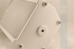 Звуковая колонна для систем Public Address, 10/20W - 100V,  IP55,  металлический корпус, белый - фото 155904