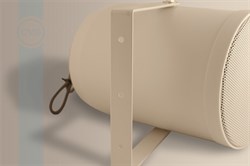 Звуковой прожектор для систем Public Address, 5/10/20W - 100V,  IP55,  пластиковый корпус, белый - фото 155928