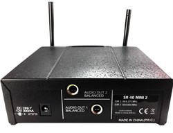 AKG WMS40 Mini2 Vocal Set BD US25A/C (537.500 & 539.300) вокальная радиосистема с 2-мя ручными передатчиками - фото 156055