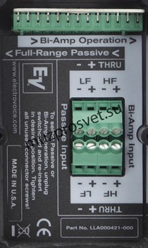 Electro-Voice EVF-1122D/94-BLK двухполосная акустическая система, 12'/3', 8Ом, 600/2400Вт, 90x40, цвет черный, покрытие EVCOAT - фото 156520