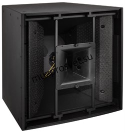 Electro-Voice EVH-1152D/64-BLK Двухполосный коаксиальный громкоговоритель. 15'. 8 Ом, 500/2000W, 60° x 40°, EVCOAT, черный - фото 156527